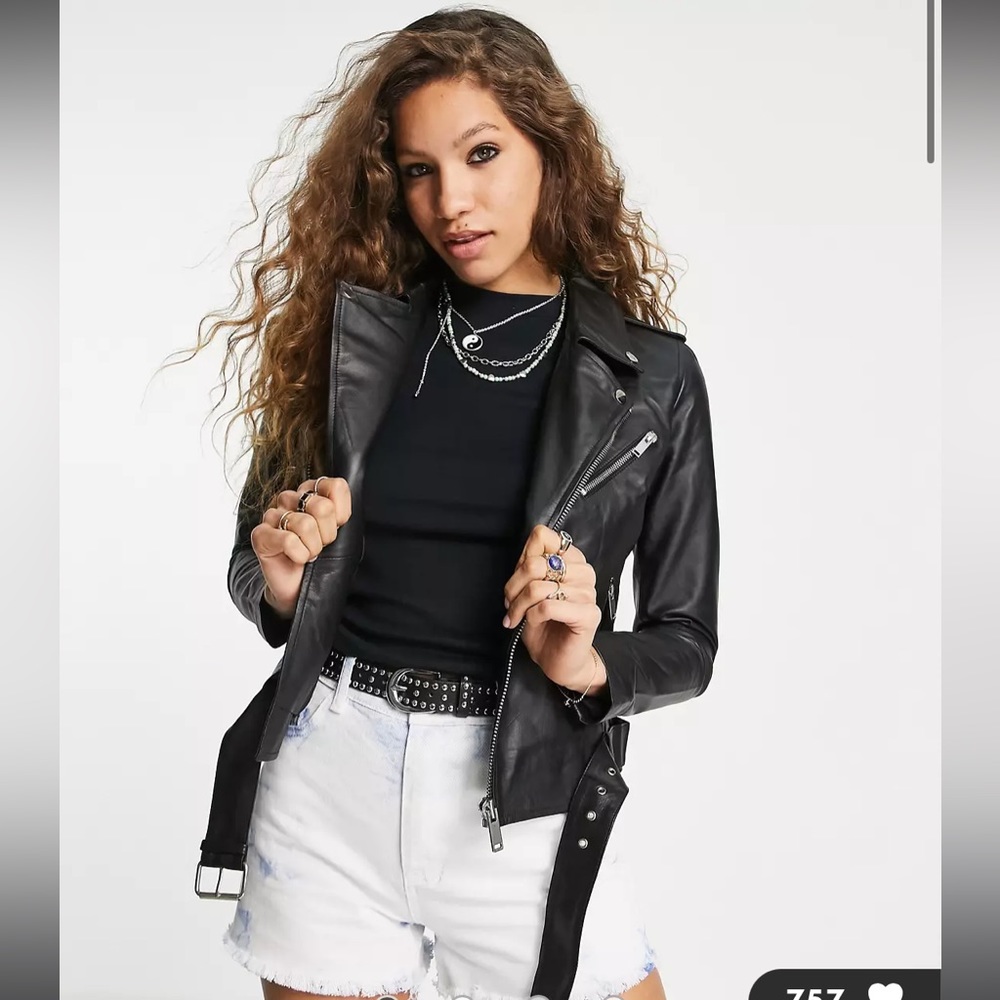 Black Leather Jacket - image 1